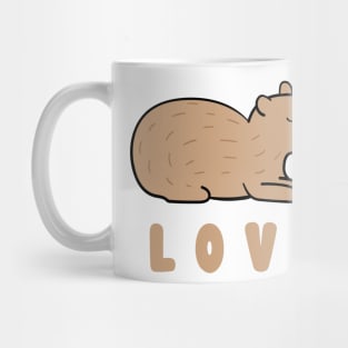 capybara love Mug